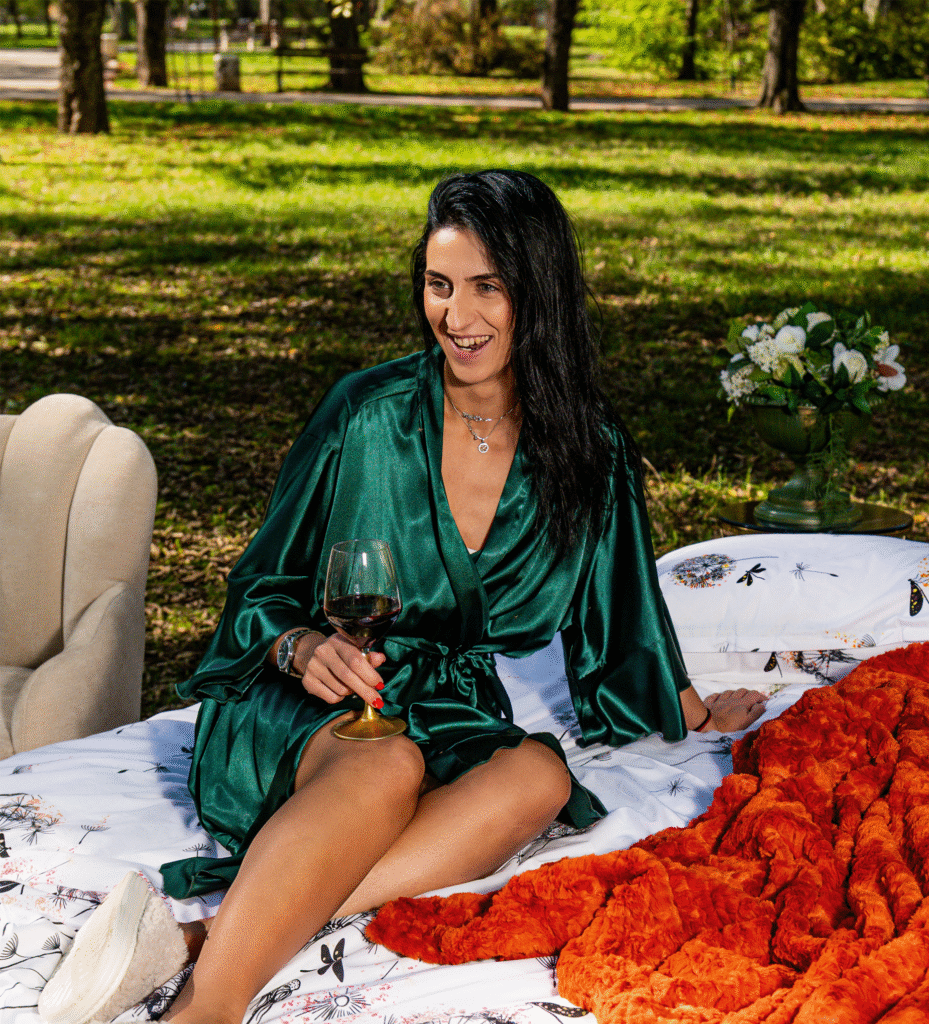 JADE Satin Robe