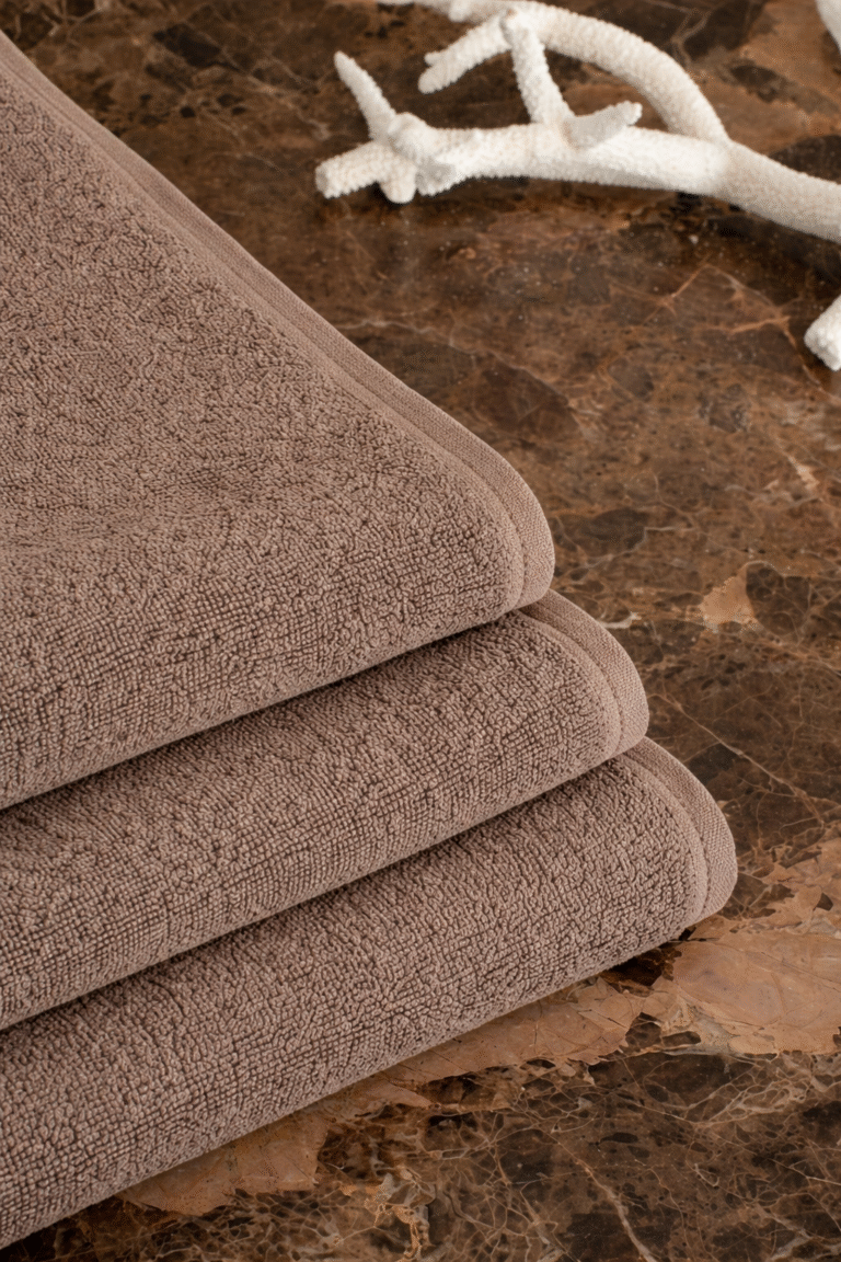 ATHENS 50 Bath Towel, 500 GSM, Brown