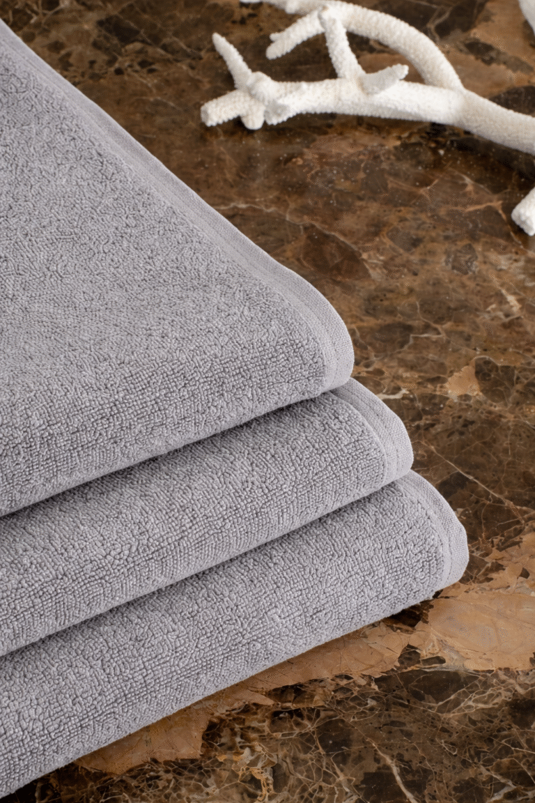 ATHENS 50 Bath Towel, 500 GSM, Grey