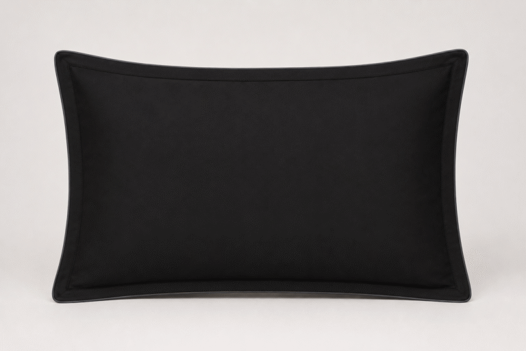 Taie d’oreiller 50×70 cm – noir