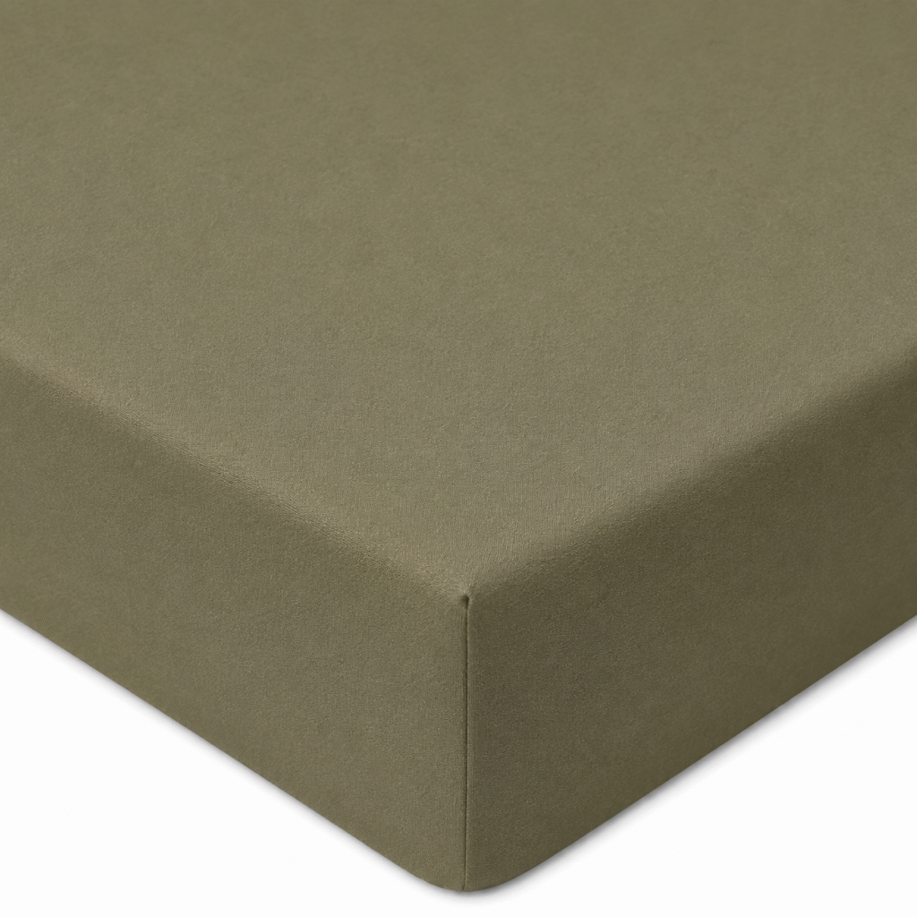 Drap-housse TeoTex en coton satiné - Menthe
